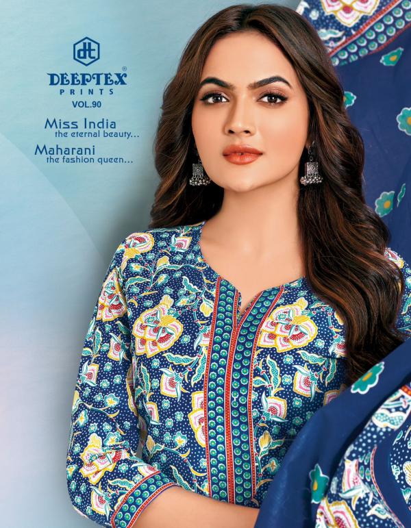 Deeptex Miss India Vol-90 – Dress Material